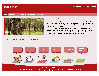 Webdesign aufgefrischt und einfachere Wartung für mabomat.com