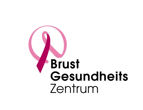 Logodesign und Folder Brustgesundheitszentrum