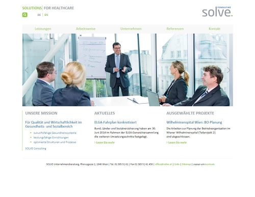 Solve - schnell zum neuen Design