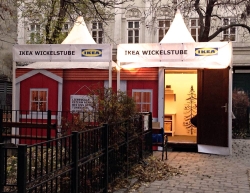 Ikea Wickelstube im Park in der Unteren Schrankgasse